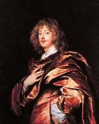 Portrait of Sir George Digby, 2nd Earl of Bristol, English Royalist politician, Anthony Van Dyck